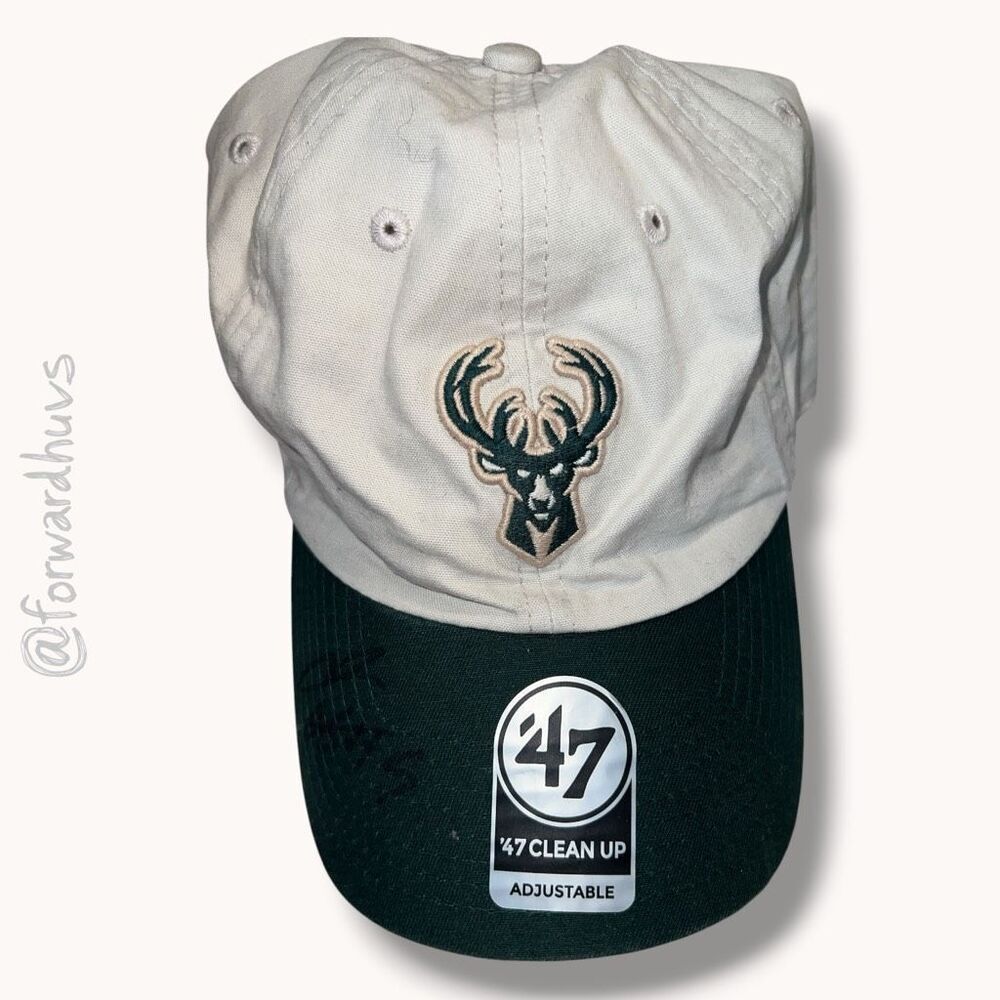 Milwaukee Bucks ’47 Brand Player Signed Cap Jevon Carter